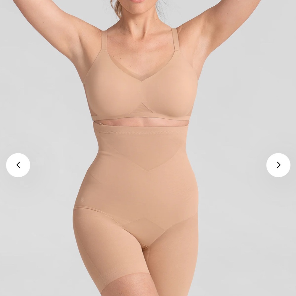 NWOT: Honeylove Neutral Tan Seamless Superpower Shorts Shapewear XL